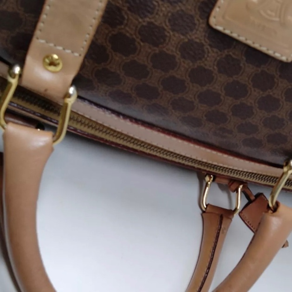 💯 AUTH CELINE Macadam Travel Bag - Picture 14 of 17